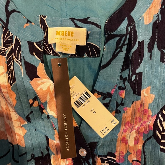 Maeve by Anthropologie Flutter Midi shirt Dress - Picture 2 of 2